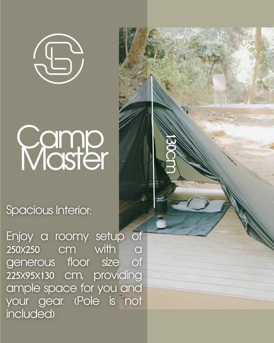 Camp Master (Pre - Order)